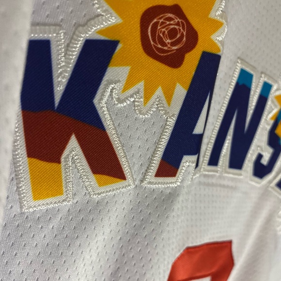 Christian Braun kansas jayhawks college jersey embroidered custom basketball - Picture 3 of 4